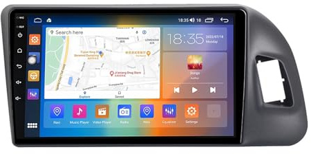 Autoradio pour Audi Q5 2005-2017 avec sans Fil Carplay et Android Auto - 9 Pouces Touchscreen Radio Support WiFi GPS(F2 2+32G)