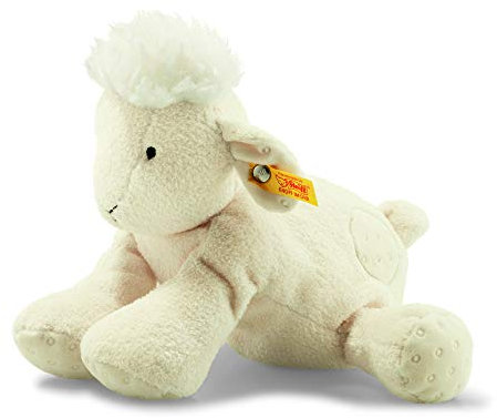 Steiff 241581 Lola Schaf 22 Stoffspeilzeug, eierschalenfarbe