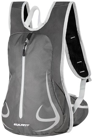 EULANT Kleiner Rucksack für Damen & Herren, Leicht Laufrucksack 15L,Wasserdicht Kleiner Sport Rucksack für Fahrrad Trekking Skifahren Wander Joggen, Upgraded auf wasserdichten Frontreißverschluss