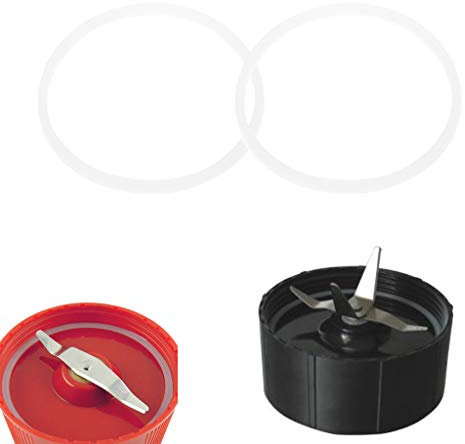 fivekim 2Pieces 8.3Cm Rubber O Shaped Replacement Gaskets Seal Ring Part For Blender Juicer Juicer Small Knife Washer White