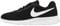 NIKE Men's Tanjun Sneaker, Black White Barely Volt Black, 11.5 UK