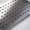WITEN&NOCK Abdeckung aus Edelstahl für SMC Duschwanne Abflussgitter 120x200 mm