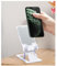 OISE ART STORE Trade Shop - Supporto da Scrivania Porta Cellulare Tablet da 4 Ufficio Ultra Sottile Q-zj302