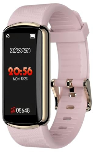 Seven S. P. A. Smartwatch Orologio Uomo Donna Ragazzi– Orologio Fitness Impermeabile IP68, Contapassi, Cardiofrequenzimetro, Monitor Sonno, Notifiche Chiamate e Chiamate, Dispositivo GPS