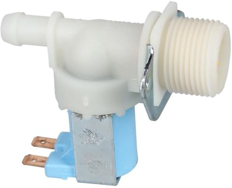 easyPART passend für smeg 813050254 Magnetventil 1-fach 180° 11,5mmØ für | Geschirrspüler, Spülmaschine, Wasserzulauf, Ventil, Zulaufventil, Elektroventil, Zulaufanschluss 3/4 Zoll, Auslauf