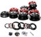 BUCKLOS 1-1/8 Fahrrad Headset MTB Gewindelos 34 44 44-50.6 44-55 44-56 41,8-52 mm, gerades konisches Rohr, Mountainbikes, Rennrad, doppelt versiegelte Lager, Headsets, für Rahmen, Gabel, Expander