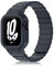 Tuocal Bracelet magnétique avec coque de protection compatible avec Apple Watch 45 mm, 44 mm, 42 mm, en silicone magnétique, avec boîtier pour iWatch Series 9, 8, 7, 6, 5, 4, 3, 2, 1, SE, pour homme,