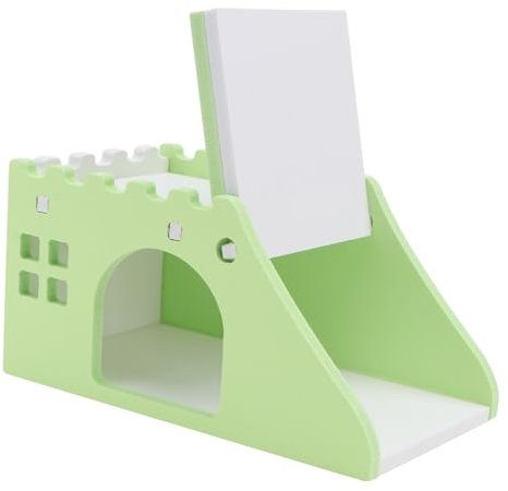 BELLIFFY 1stück Squirrel Wooden Sleeping Bed Für Kleine Haustiere Kreatives Hamsterhaus Mit Spielmöglichkeiten Abnehmbar Und Leicht Zu Reinigen Für Hamster Mäuse Und Andere Nagetiere