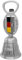United1871 Tischglocke - Handglocke aus Metall mit Berliner Gebäuden als Berlin und Deutschland Souvenir mit integriertem Flaschenöffner lustig