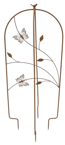 Rankhilfe Schmetterling, Metall, faltbar Maße: 42 x 43 x 104 cm