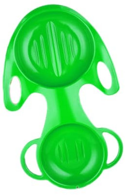 Harilla Schnees ch Litte für Kinder Sand Schiebe Brett Schnee Roller Praktischer Outdoor Sport Jungen und Mädchen Winter Ski Board Schlitten Slider, GrÜn