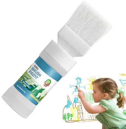 Pure Brilliant White Paint-Wall Paint White | Fast-drying and Water-Based White Paint for Wall | Touch-up Paint | 180g of Weight