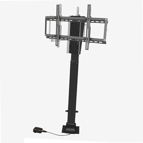 KCGCIHMS Adjustable Ceiling TV Mount Bracket,Electric TV Lift Mount Hidden in Cabinet, Suitable for 26-60 Inch LED Screens TV Wall Bracket Mount