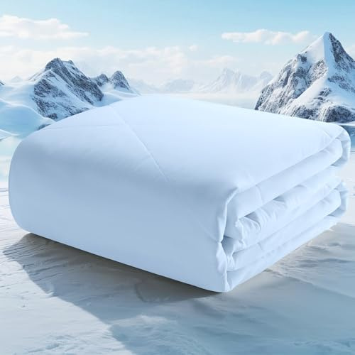 Autsel Manta Refrescante de Verano, 200×220CM Manta Verano de Doble Cara con Fibra de Enfriamiento, Transpirable Suave Anti Estático Alivia Sudor y Ayuda Sueño para Cama, Sofá