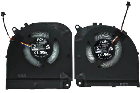 TRyYCB Laptop Cooling Fan For CPUs And GPUs Compatible With AORUS BSF 15 2023 Models FQ6S FQ6R DFSCL42P16593A DFSCL42P06593A DC12V 0.6A