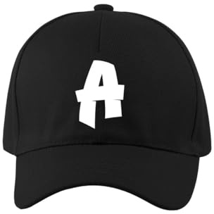 PartyMagix Personalisierte Cap mit Wunschbuchstabe Snapback Basecap individuell Bedruckt für Damen und Herren Baseball Cap verstellbar One Size Geschenkidee Sport Freizeit Streetwear