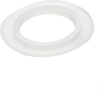 Confezione da 2 guarnizioni in silicone per lavandino e lavello da bagno, guarnizione di scarico per vasca da bagno, guarnizione a scatto, tappo di ricambio per lavandino (41,5 x 33 mm)
