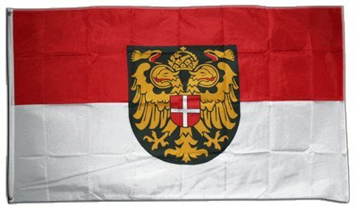 Flaggenfritze Fahne/Flagge Österreich Wien 1465-1925 + gratis Sticker