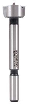 Yonico 43013S 7/8-Inch Diameter Steel Forstner Drill Bit 3/8-Inch Shank