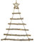 LED Weihnachtsbaum Birke mit Schnee Beleuchtet Holzleiter Tannenbaum Timer 98cm