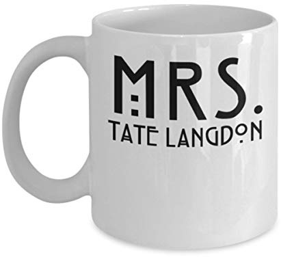 MRS. Tate Langdon - by Trinkets & Novelty - This 11oz American Horror Story Mug is The Perfect American Horror Story Merchandise Gift for Any Fan of American Horror Story Asylum