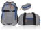 Elephant 3 Teile Set Schulrucksack Hero Signature Rucksack + Sporttasche + Mäppchen 12609 (Two Tone Grey-Blue (grau-blau))