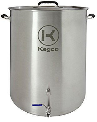 Kegco 3PXBK30-P2 Brühkessel, 30 Gallonen, Edelstahl