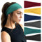 DRESHOW 6 Stück Damen Stirnband Kopfband Haarband Turban Elastische Stirnband Haarschmuck für Mädchen Alltag Yoga Sport Fitness