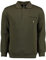 OS Trachten Herren Sweatshirt Pullover Jagdsweatshirt mit Liegekragen Rizapa, Größe:XXL, Farbe:Oliv