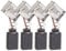 ECSiNG 2 Paar 5x8x12mm Kohlebürsten mit Federanschluss Hammer Ersatzteil Kompatibel mit HILTI TE5 TE8 TE10 ST18 H9 SD2500 Elektrowerkzeugzubehör
