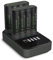 Chargeur GP D861 + 2 x P461 + 8 x R6 ReCyko 2000