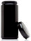 ULTRA JARS 1000ml (1 Litre) Wide Mouth Ultraviolet Glass Jar with Black Screw Top Lid - Airtight |Smell Proof | Leak Proof | UV Storage Container | Refillable Canister