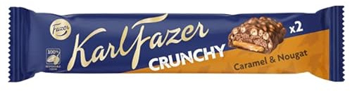 Fazer Karl Fazer Crunchy Chocolate 20 Stöcke von 55 g 38 Unzen