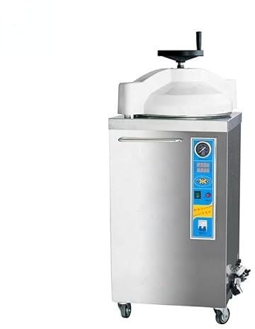 100 l vertikaler Autoklav aus Edelstahl mit Handrad-Sterilisator