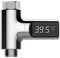 LHKJ Badethermometer mit Led-Display, Duschthermometer 5~85 ℃, Wasser Dusche Thermometer 360 ° drehbarer Schirm für Hauptküche Badezimmer