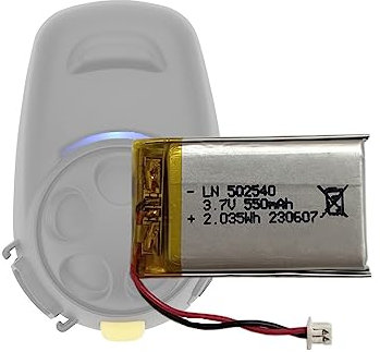 HIGHAKKU Replacement Battery 502540 Compatible with Sena SMH5 Motorcycles Bluetooth Headset Battery Change SMH5-FM SMH5D SPH10H FM Part Number (P/N): ICP40/25/40P for Nextbase 12GW HD Recording DVR