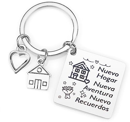 Llavero Casa Nueva Regalo Mujer Regalo Amigo Invisible Llavero De Nuevo Hogar Llavero Esposo Llaveros Pareja Llaveros Para Parejas Regalos Originales Recien Casados Regalos Originales Para Parejas