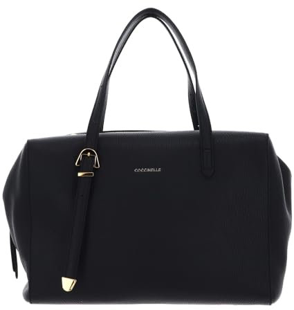 Coccinelle Lea Damen Handtasche, Schwarz, Einheitsgröße