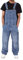ORANDESIGNE Herren Denim Latzhose Overalls Männer Cargo Jeanshose Retro Jumpsuit Arbeitshose Loose Fit Latzanzug B Hellblau 3XLNN