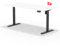 Standable ECO Höhenverstellbarer Schreibtisch 180 x 80 cm I elektrischer Office Table mit 3 Speicherstufen I Schreibtisch höheneinstellbar 70-115 cm I Büro-Tisch mit 1,8 cm Dicke