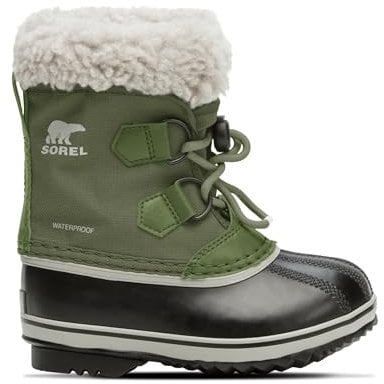 Sorel Childrens Yoot Pac Nylon WP, Stivali Youth Unisex Little, Hiker Green, 26 EU