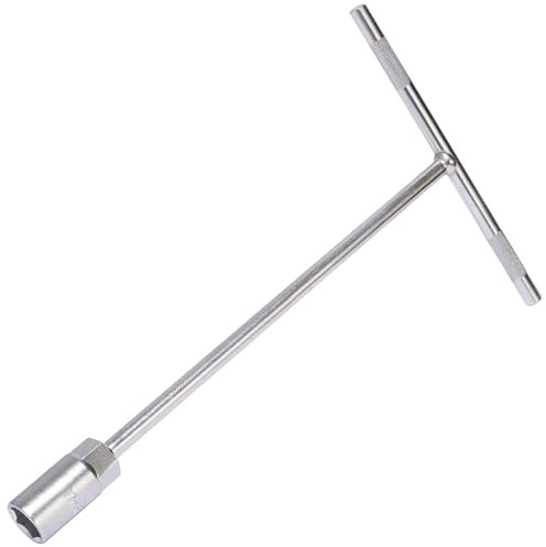 AERZETIX - C69071 - Llave de vaso en forma de T 17 x 300mm con huella hexagonal 6 lados - manija en T - mecánica automóvil bicicleta - en acero Cr-V