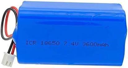 7.4 V 18650 Lithium Battery, Rechargeable Battery 3600 Mah/ 5200 Mah Speaker Protection Card + Xh-2p 3600mAh Plug,3600mAh