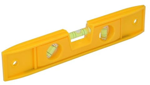 Wasserwaage aus Kunststoff, magnetischer Sockel, 230 mm.