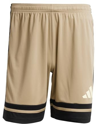 adidas Herren SQUADRA25 Short, Blanch Cargo/Black/Warm Vanilla, S