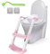 LiveGo Toilettensitze für Kinder, 2-in-1-Lerntoilette für Kleinkinder, Kleinkind-Toilettensitz für Kinder, Jungen und Mädchen, kinderfreundliches Töpfchen mit Spritzschutz und Anti-Rutsch-Pad