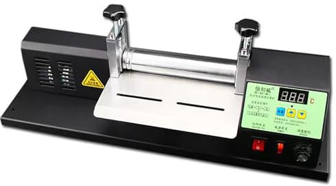 Home Machines, Electric Leather Drawing Machine, DIY Leather Peeling Tools, Automatic Constant Temperature 0-150℃, Rotation Speed 150Rpm, for Handbag Leather Glue Stripping