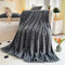 Kuscheldecke Milchsamt Blasen Decke Super Soft Wohndecke Dick 450 G/M² Flanell Decke Couchdecke Warme Überwurfdecke Sofadecke Vielseitig Blanket Für Bett Sofa Schlafzimmer Büro Dunkelgrau 130 x 160cm