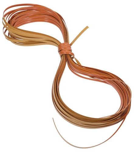 SWOOMEY 1 Rolle Möbelkorbmaterial Weidenreparaturmaterial Körbe Bausatz Rattan-Reparatur Bausätze Rattan-tablett Korbgeflechtmaterial Rattan- Rattanstreifen Möbelset Aus Rattan Sport