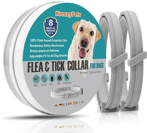 Collare Antiparassitario per Cani con Oli Essenziali Naturali
